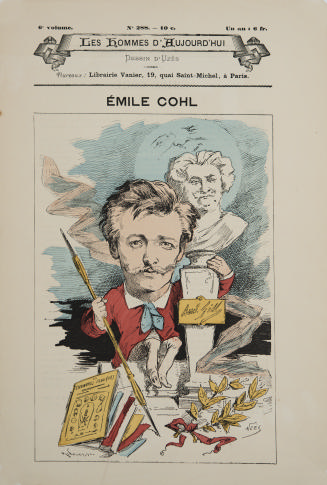 Emile Cohl from the series Les Hommes d'Aujourd'hui