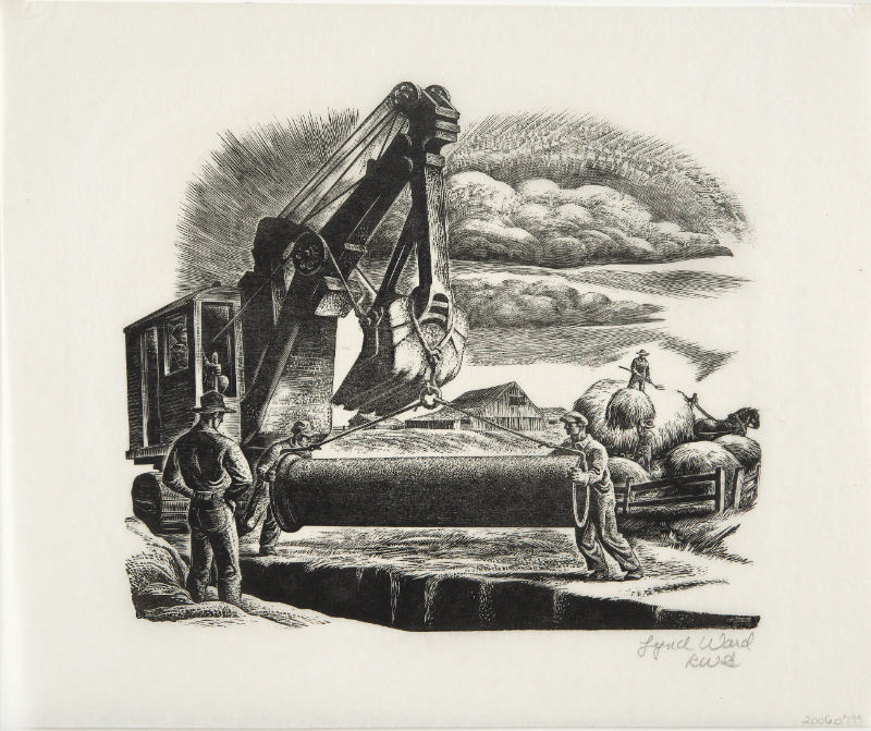 Farming Scene from the series U.S. Pipe