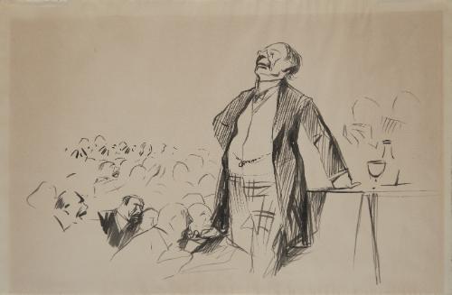 Avocate Addressing a Group of People