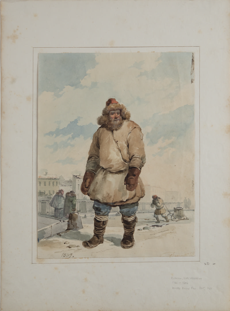 Man in Winter Clothes