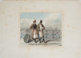 Street Traders on an Embankment