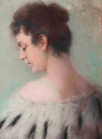 Portrait of the artist Méla Müller