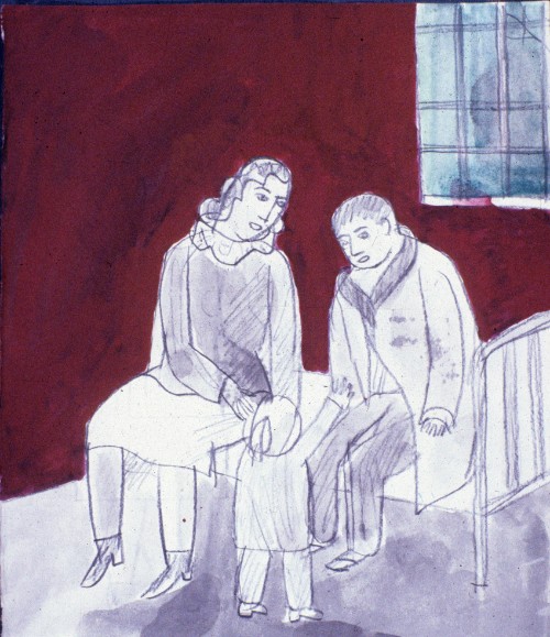 Visitation from the series Mental Institution