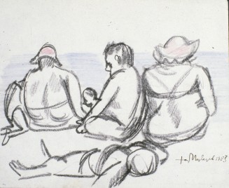 Group of Figures from the series Beach