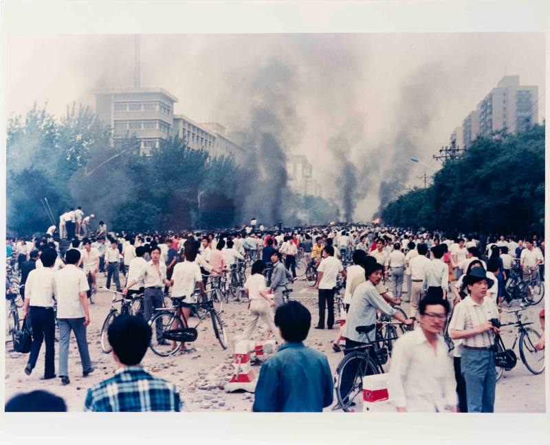 June 4: All-Mighty Hell on Chang’an Boulevard from the series Tiananmen Square