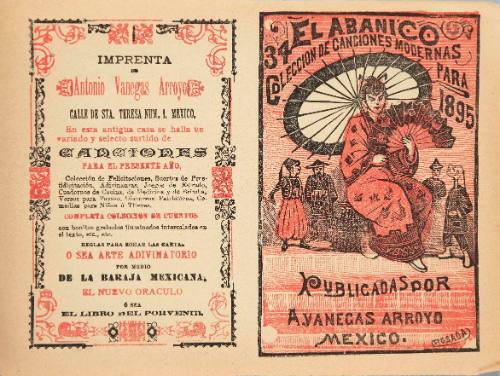 El Abanico Coleccion de Canciones Modernas para 1895