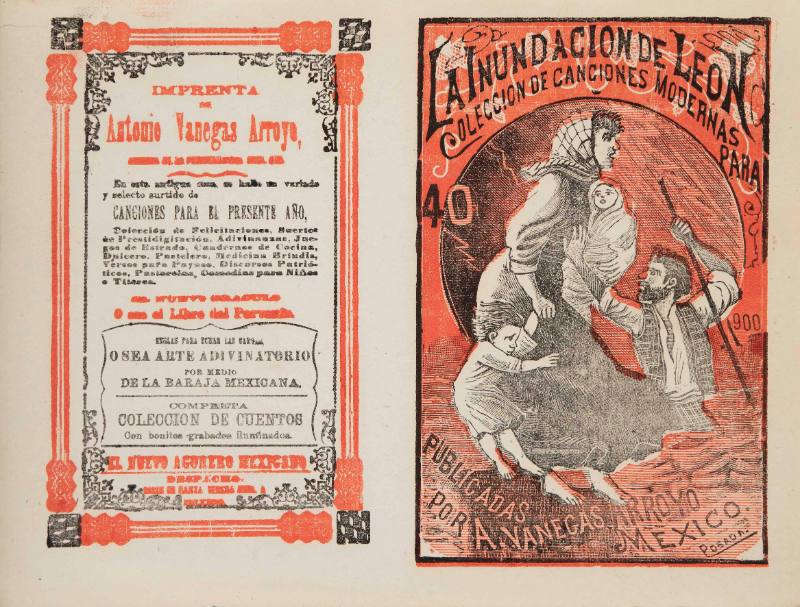 La Inundacion de Leon Coleccion de Canciones Modernas para 1900