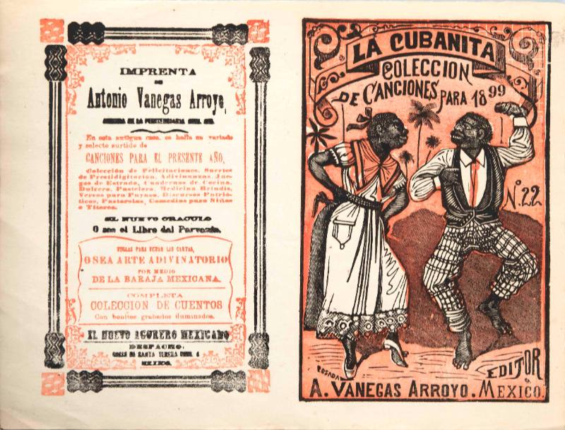 La Cubanita Coleccion de Canciones para 1899