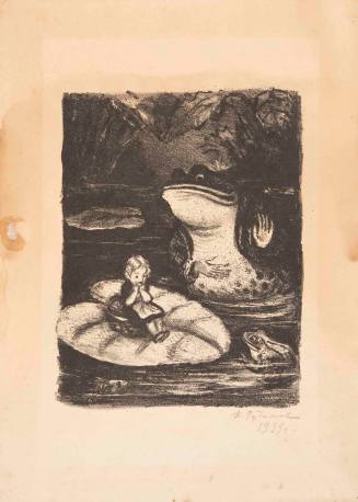 Illustration for Hans Christian Anderson's Thumbelina