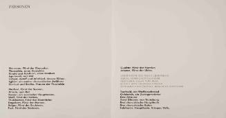 Text page from the portfolio Die Hermannsschlacht