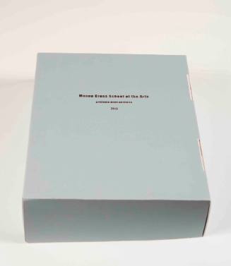 Portfolio box for MGSA Barbara Madsen's Graduate Print Portfolio Fall 2016