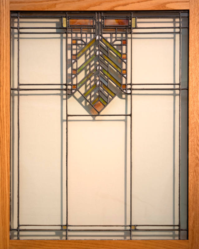 Window from the J. J. Walser House, Chicago, Illinois