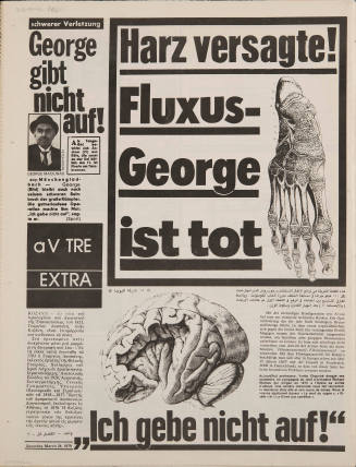 a V TRE EXTRA (Fluxus newspaper #11)