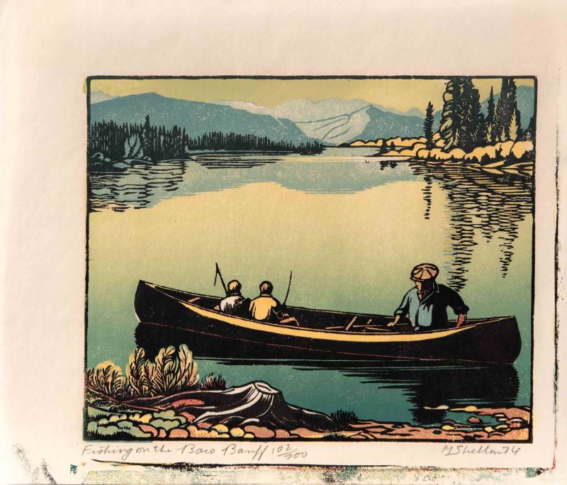 Fishing on the Bow, Banff