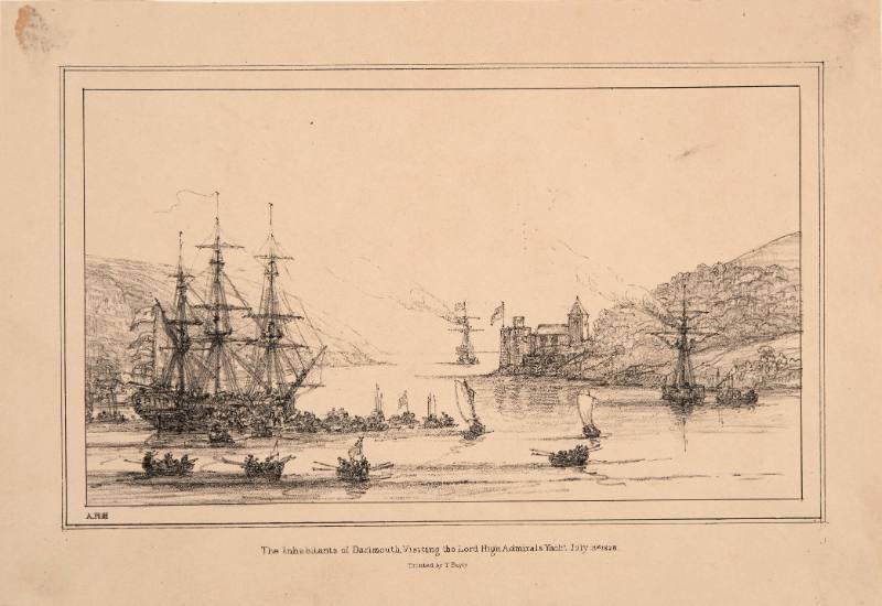 The Inhabitants of Dartmouth Visiting the Lord High Admiral's Yacht