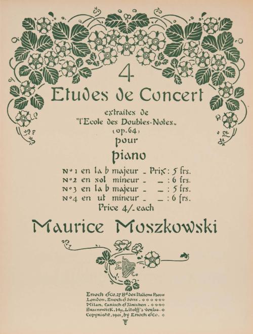 4 Etudes de Concert