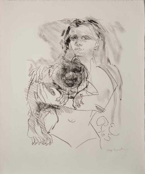 Woman with a Dog