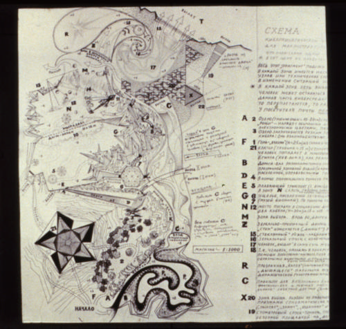 Plan of Cybertheater: Art-World